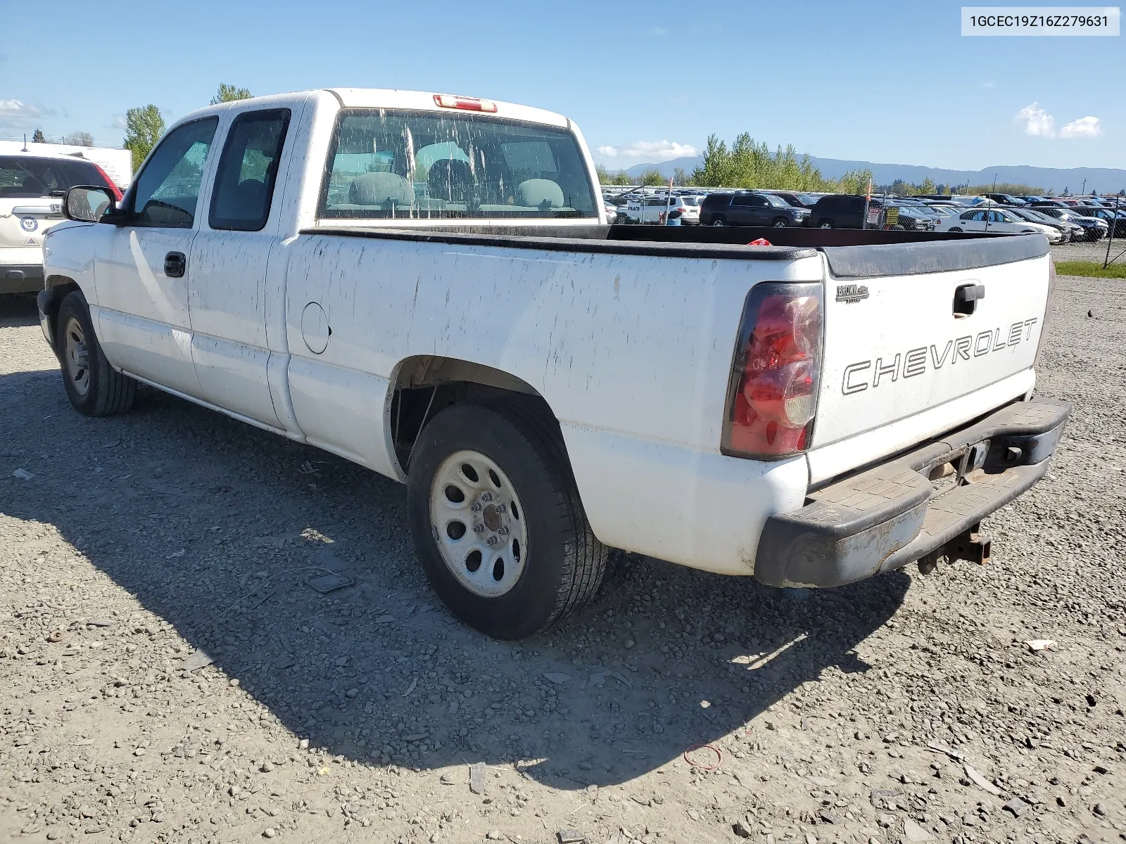 2006 Chevrolet Silverado C1500 VIN: 1GCEC19Z16Z279631 Lot: 51104934