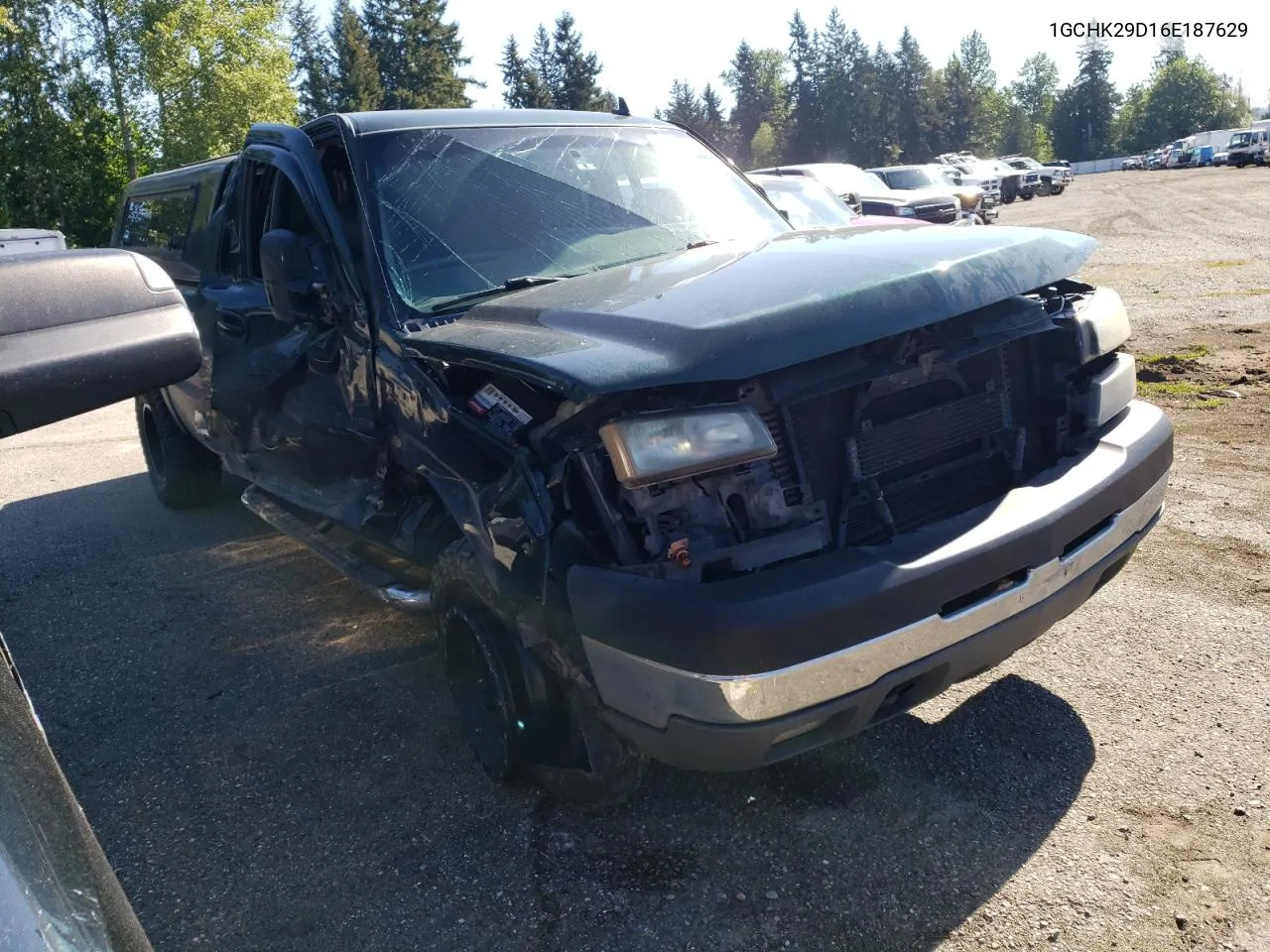 2006 Chevrolet Silverado K2500 Heavy Duty VIN: 1GCHK29D16E187629 Lot: 54041954