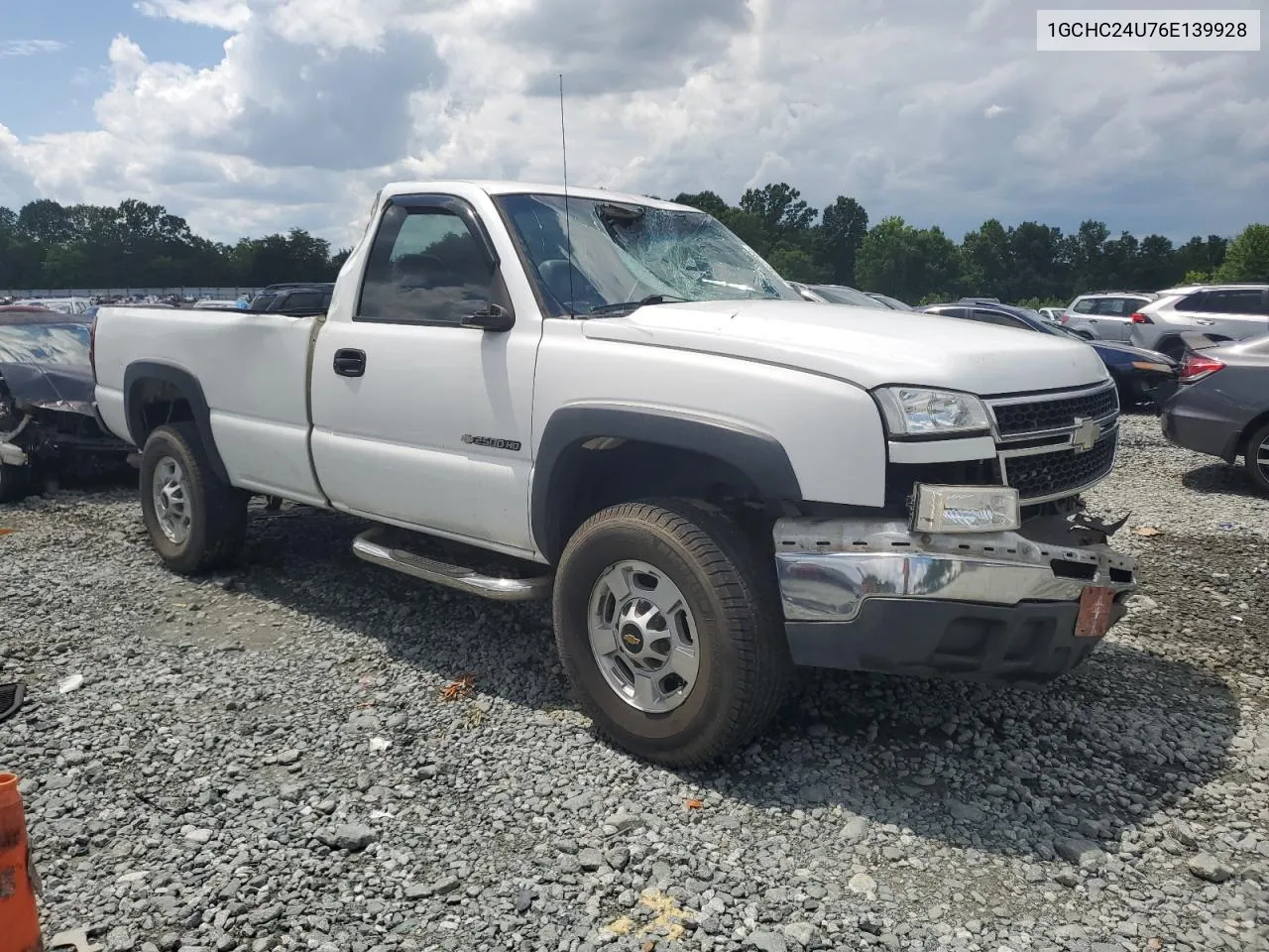 1GCHC24U76E139928 2006 Chevrolet Silverado C2500 Heavy Duty