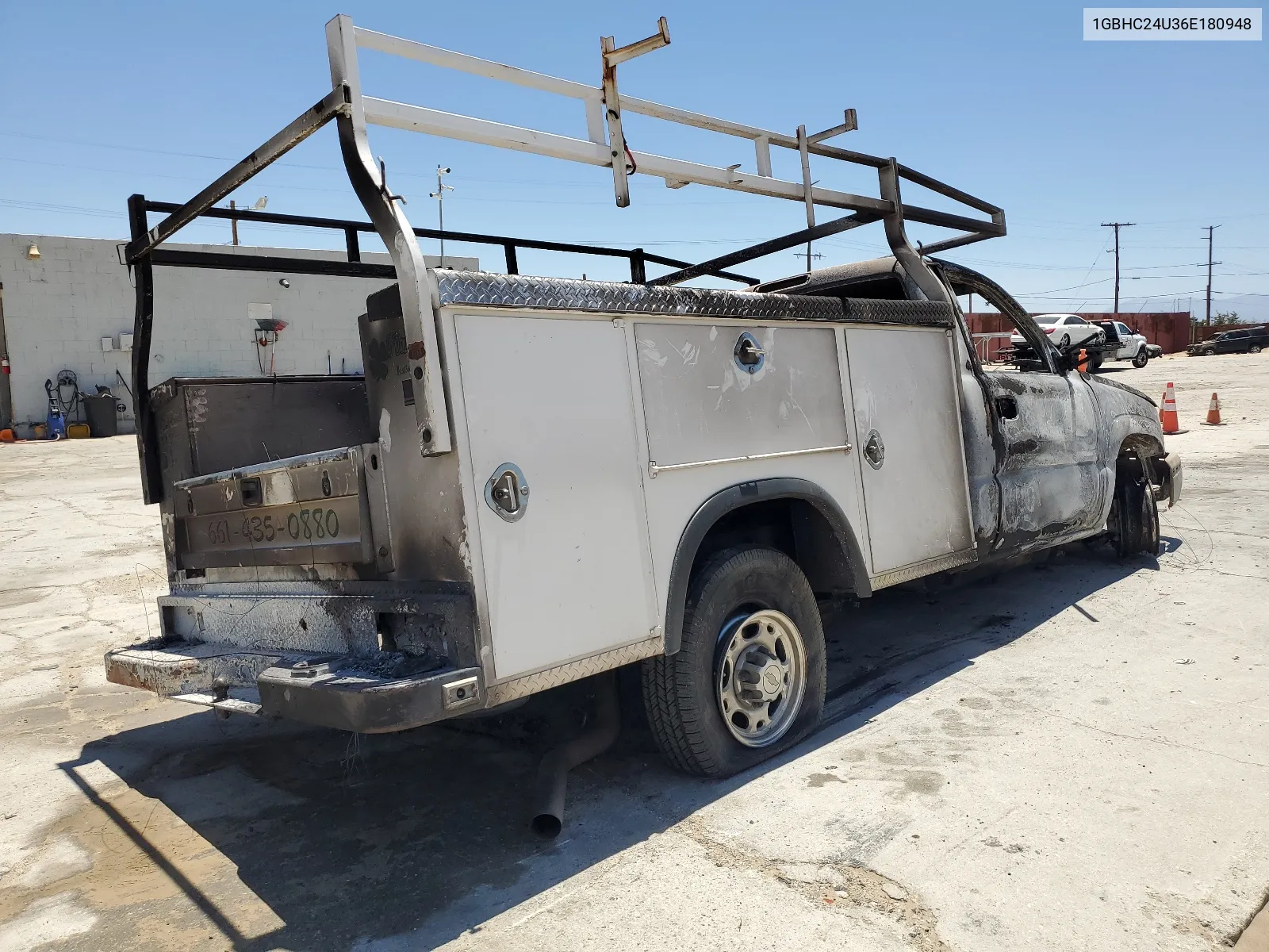 2006 Chevrolet Silverado C2500 Heavy Duty VIN: 1GBHC24U36E180948 Lot: 59023174