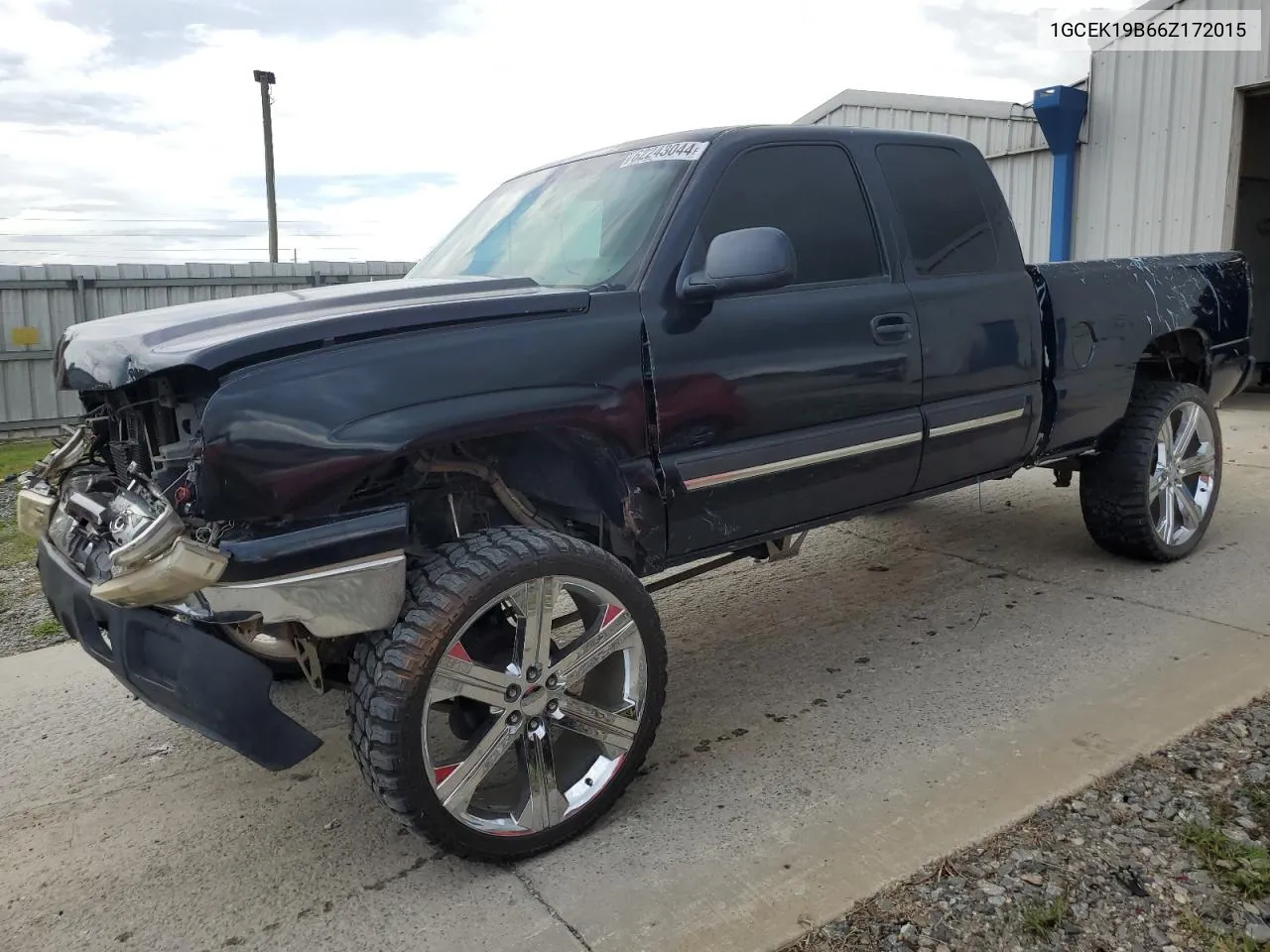 1GCEK19B66Z172015 2006 Chevrolet Silverado K1500