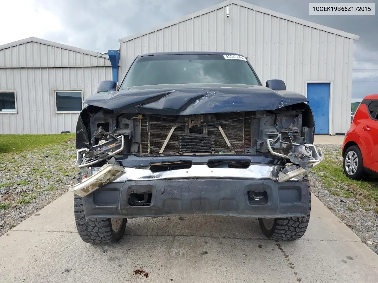 2006 Chevrolet Silverado K1500 VIN: 1GCEK19B66Z172015 Lot: 62243044