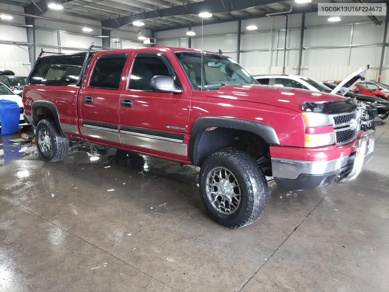 2006 Chevrolet Silverado K1500 Heavy Duty VIN: 1GCGK13U16F224672 Lot: 63972664