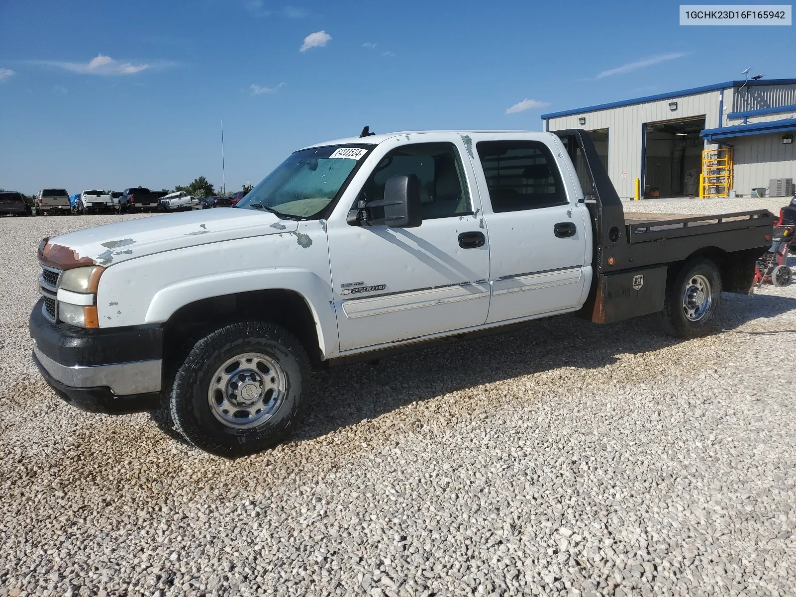 2006 Chevrolet Silverado K2500 Heavy Duty VIN: 1GCHK23D16F165942 Lot: 64203524