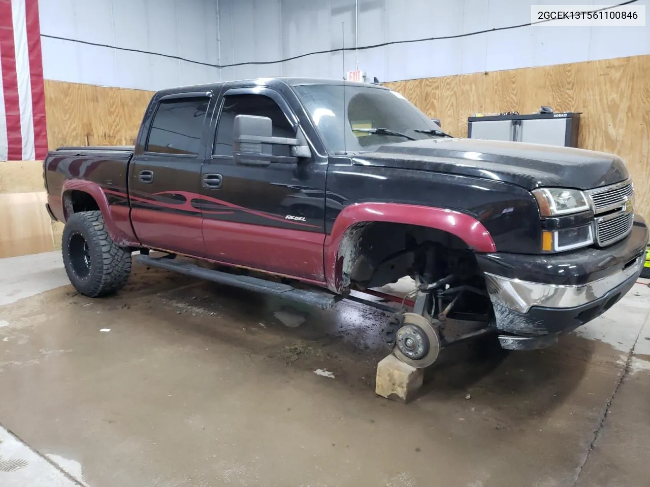 2GCEK13T561100846 2006 Chevrolet Silverado K1500