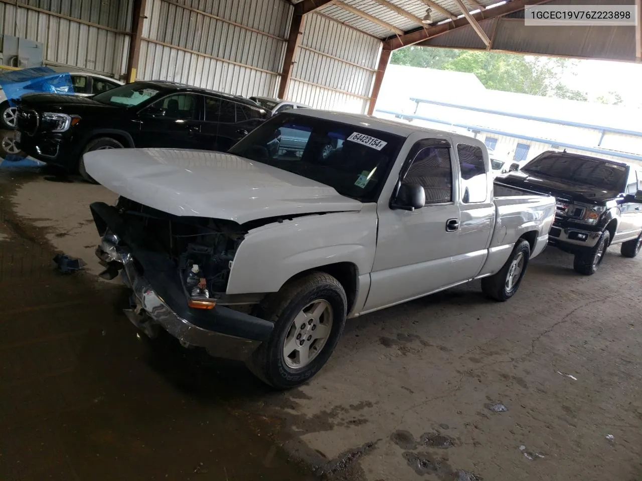 2006 Chevrolet Silverado C1500 VIN: 1GCEC19V76Z223898 Lot: 64423154