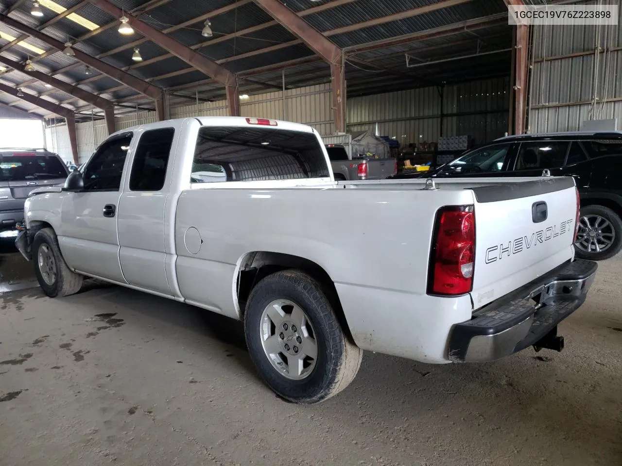 2006 Chevrolet Silverado C1500 VIN: 1GCEC19V76Z223898 Lot: 64423154