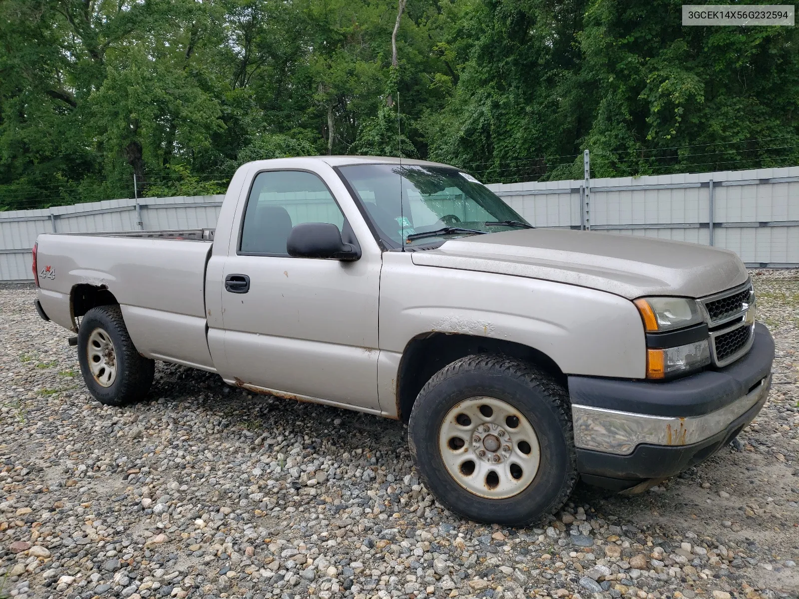 2006 Chevrolet Silverado K1500 VIN: 3GCEK14X56G232594 Lot: 64507464