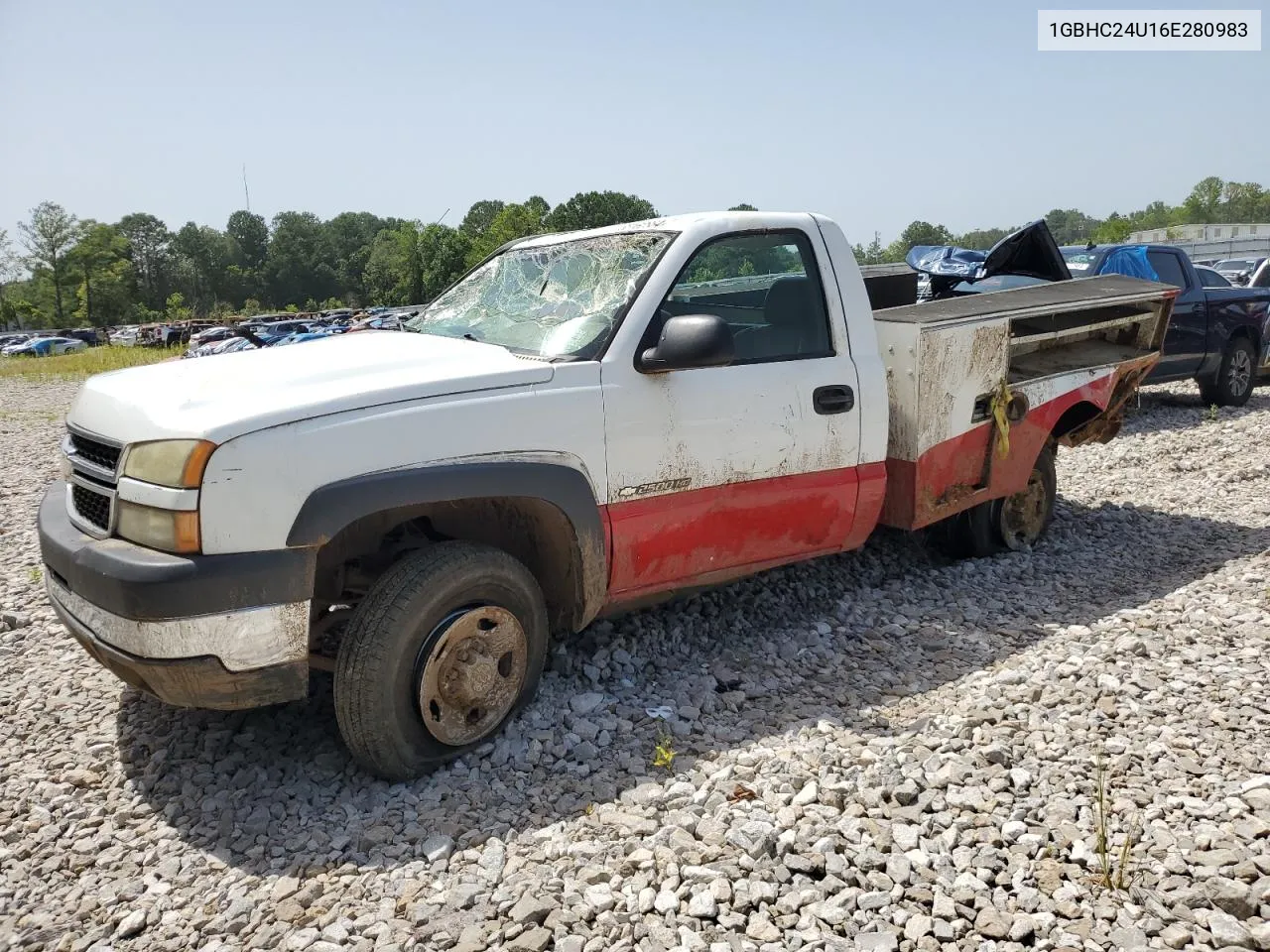 2006 Chevrolet Silverado C2500 Heavy Duty VIN: 1GBHC24U16E280983 Lot: 65162884