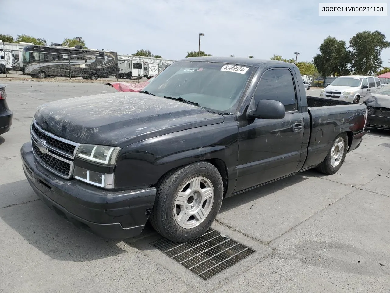 2006 Chevrolet Silverado C1500 VIN: 3GCEC14V86G234108 Lot: 65469024