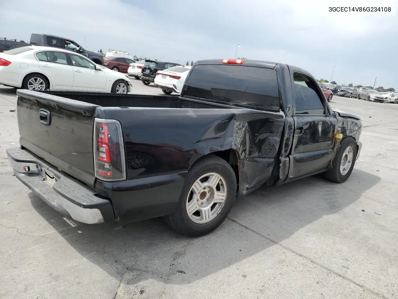 2006 Chevrolet Silverado C1500 VIN: 3GCEC14V86G234108 Lot: 65469024