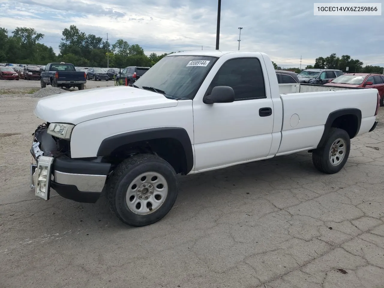 2006 Chevrolet Silverado C1500 VIN: 1GCEC14VX6Z259866 Lot: 65589144