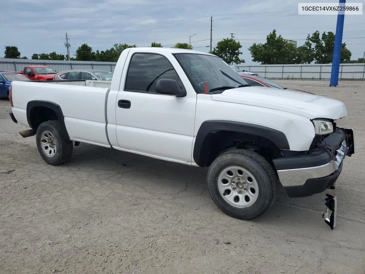 2006 Chevrolet Silverado C1500 VIN: 1GCEC14VX6Z259866 Lot: 65589144