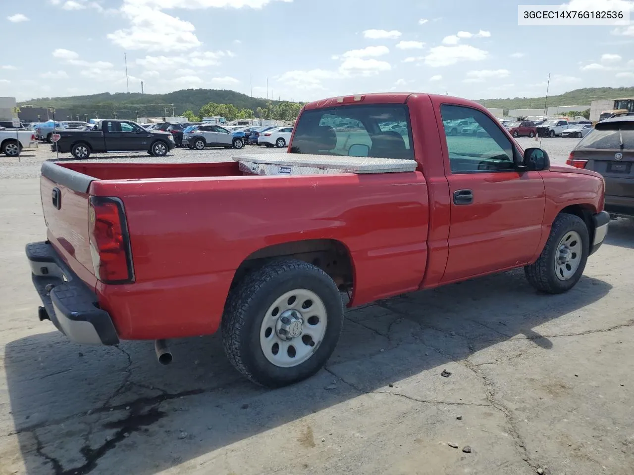 2006 Chevrolet Silverado C1500 VIN: 3GCEC14X76G182536 Lot: 65657284