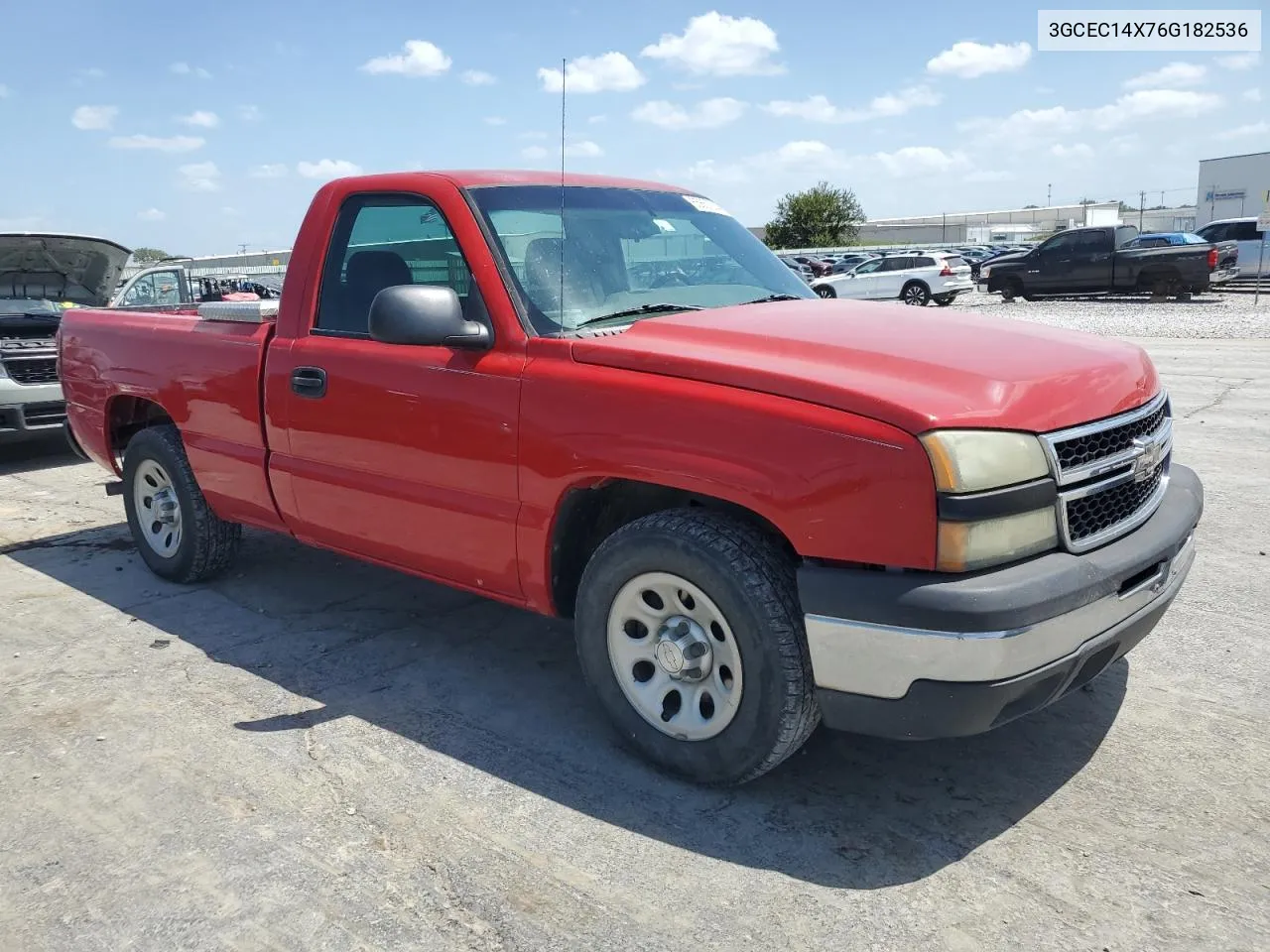 2006 Chevrolet Silverado C1500 VIN: 3GCEC14X76G182536 Lot: 65657284