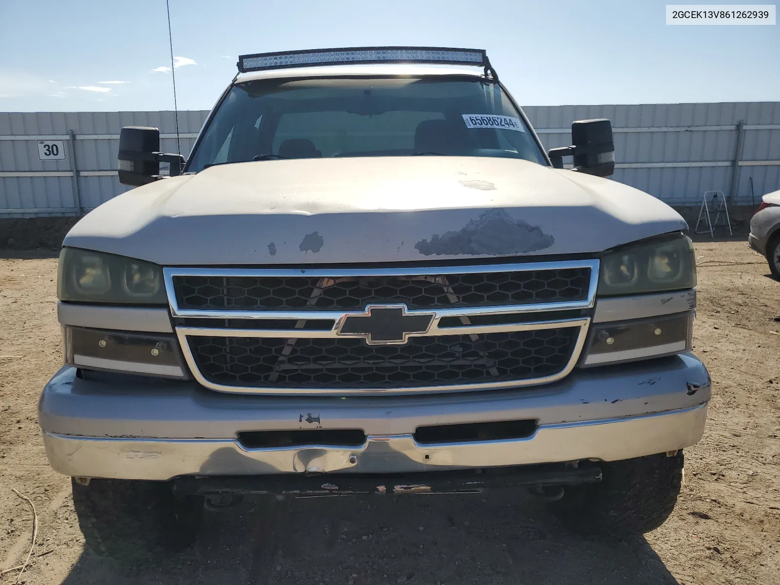 2006 Chevrolet Silverado K1500 VIN: 2GCEK13V861262939 Lot: 65686244