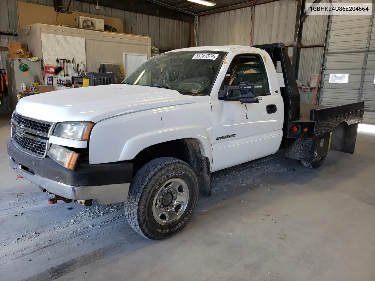 2006 Chevrolet Silverado K2500 Heavy Duty VIN: 1GBHK24U86E204664 Lot: 66157874