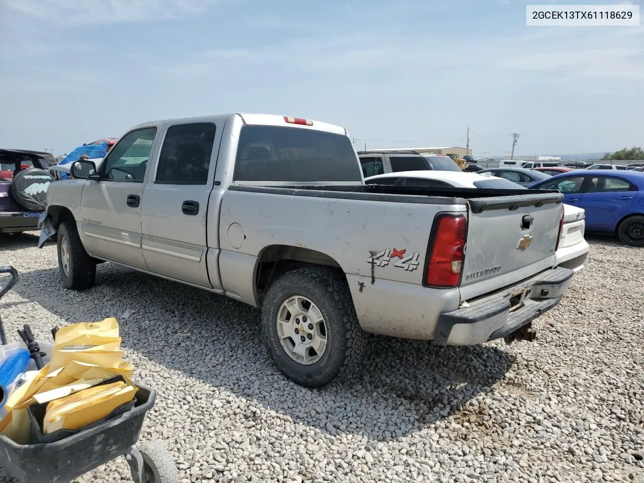 2GCEK13TX61118629 2006 Chevrolet Silverado K1500