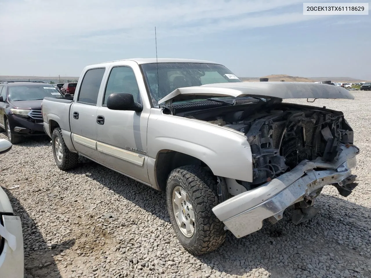 2GCEK13TX61118629 2006 Chevrolet Silverado K1500