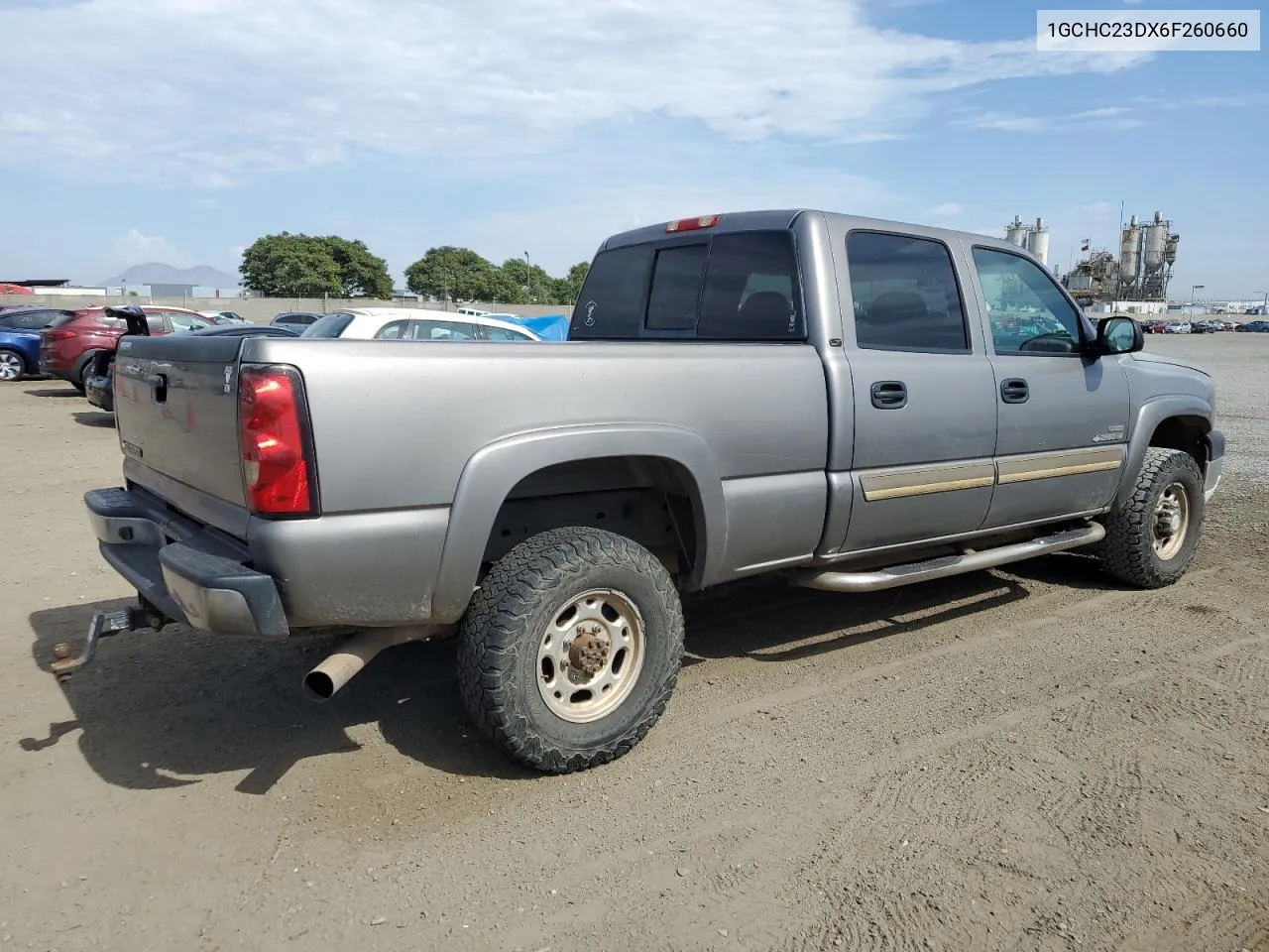 2006 Chevrolet Silverado C2500 Heavy Duty VIN: 1GCHC23DX6F260660 Lot: 66250984