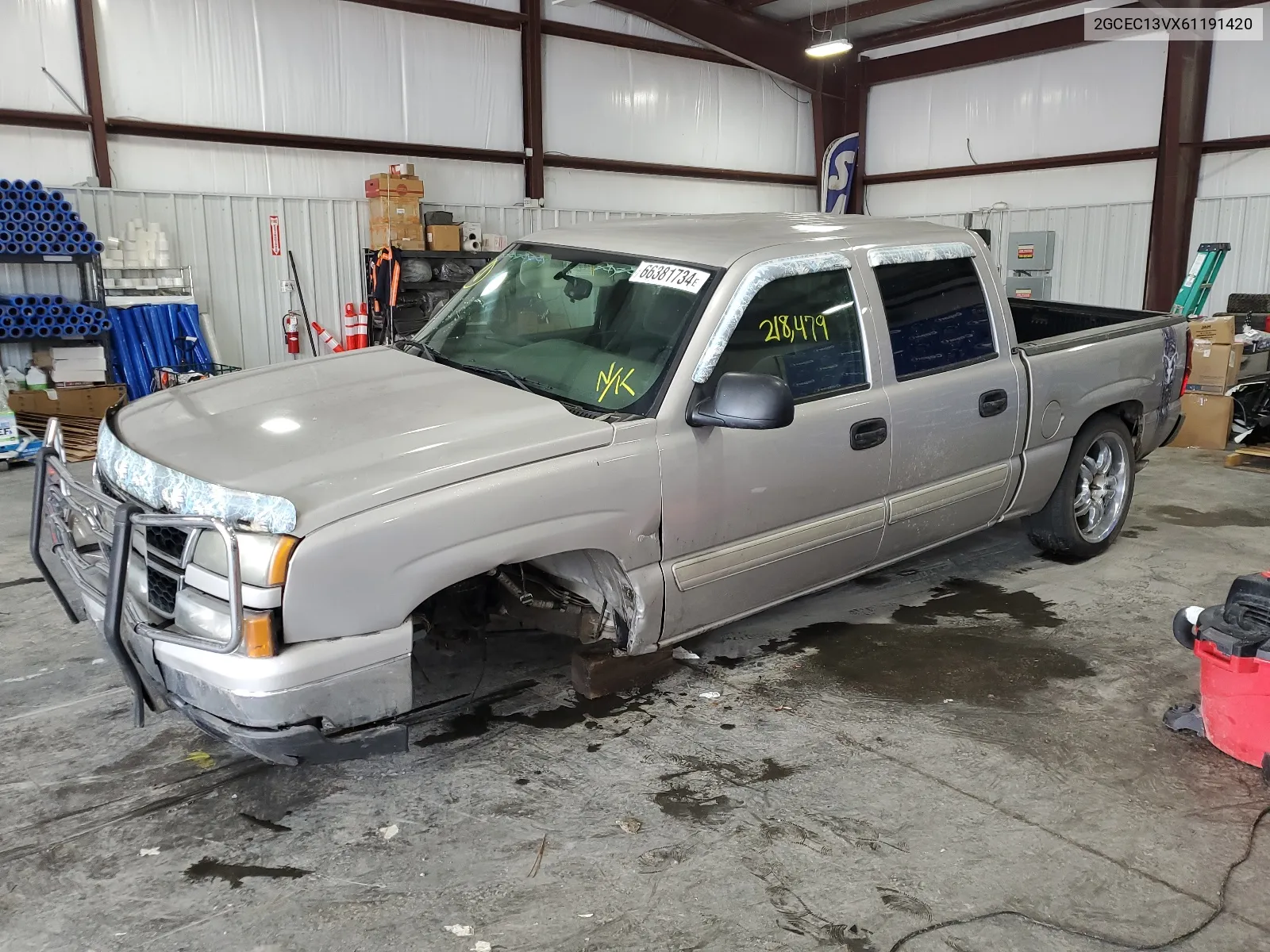 2006 Chevrolet Silverado C1500 VIN: 2GCEC13VX61191420 Lot: 66381734