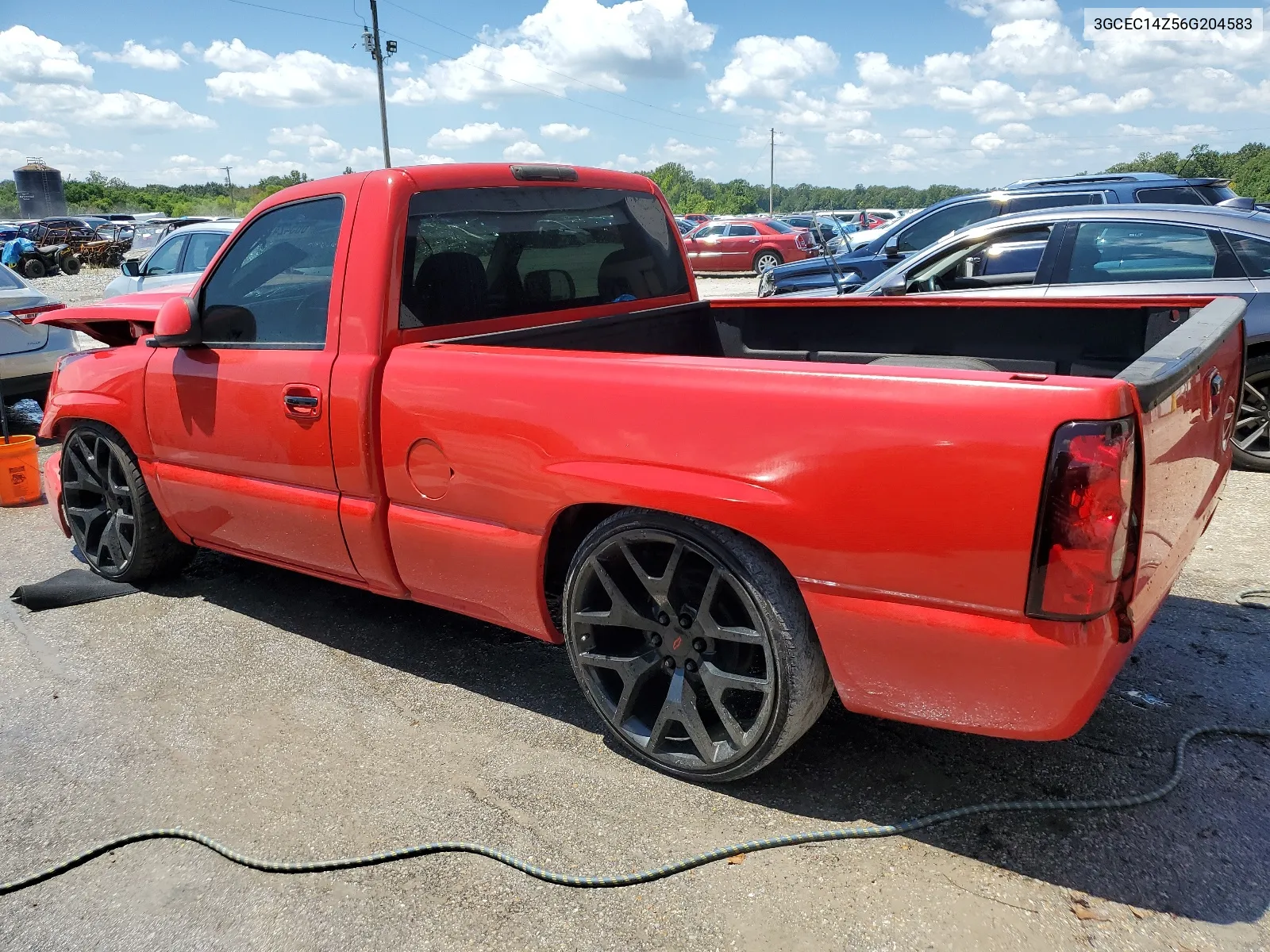 2006 Chevrolet Silverado C1500 VIN: 3GCEC14Z56G204583 Lot: 66542454