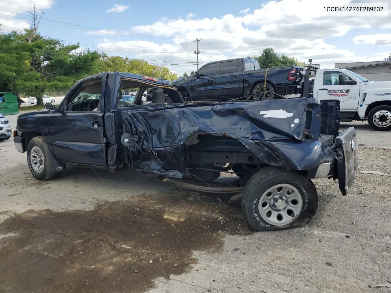 2006 Chevrolet Silverado K1500 VIN: 1GCEK14Z76E289632 Lot: 67282444