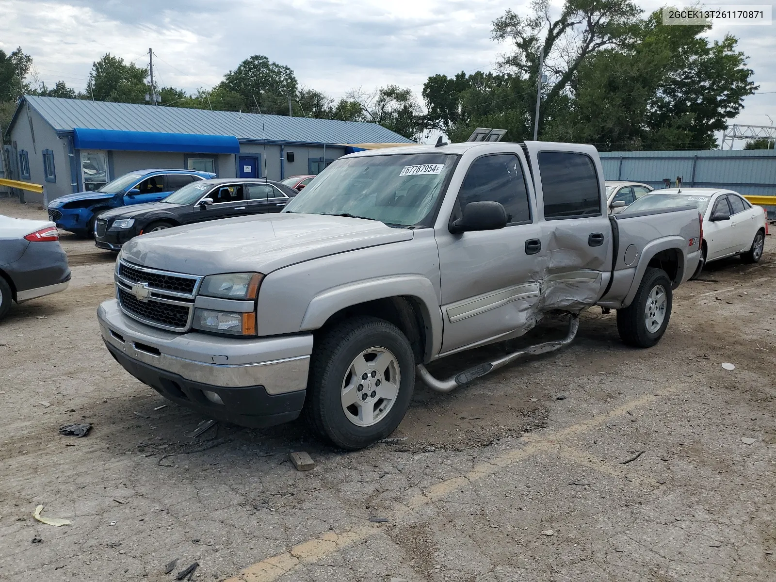 2GCEK13T261170871 2006 Chevrolet Silverado K1500