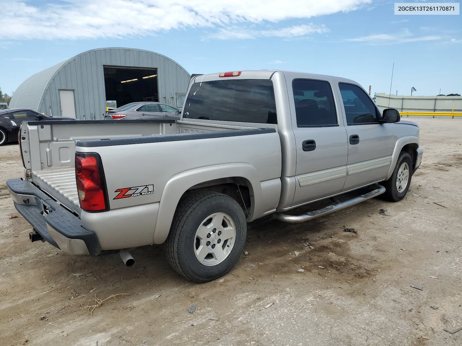 2006 Chevrolet Silverado K1500 VIN: 2GCEK13T261170871 Lot: 67787954