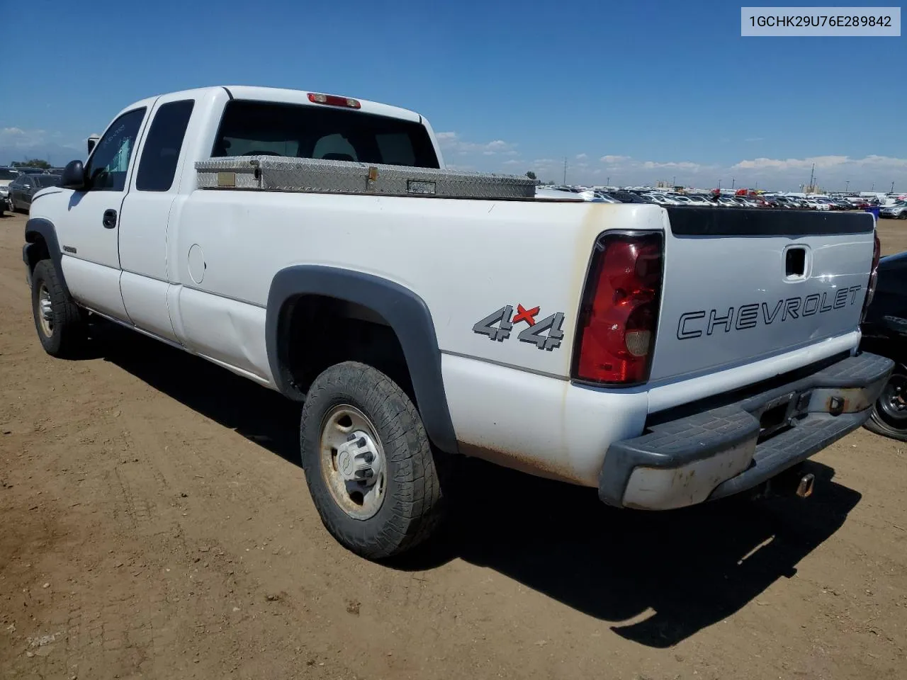 2006 Chevrolet Silverado K2500 Heavy Duty VIN: 1GCHK29U76E289842 Lot: 67794874