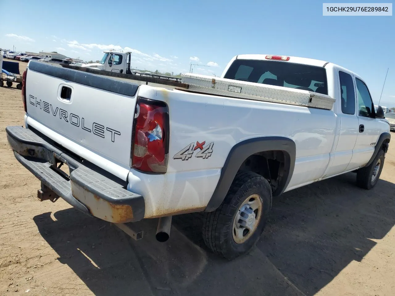 2006 Chevrolet Silverado K2500 Heavy Duty VIN: 1GCHK29U76E289842 Lot: 67794874