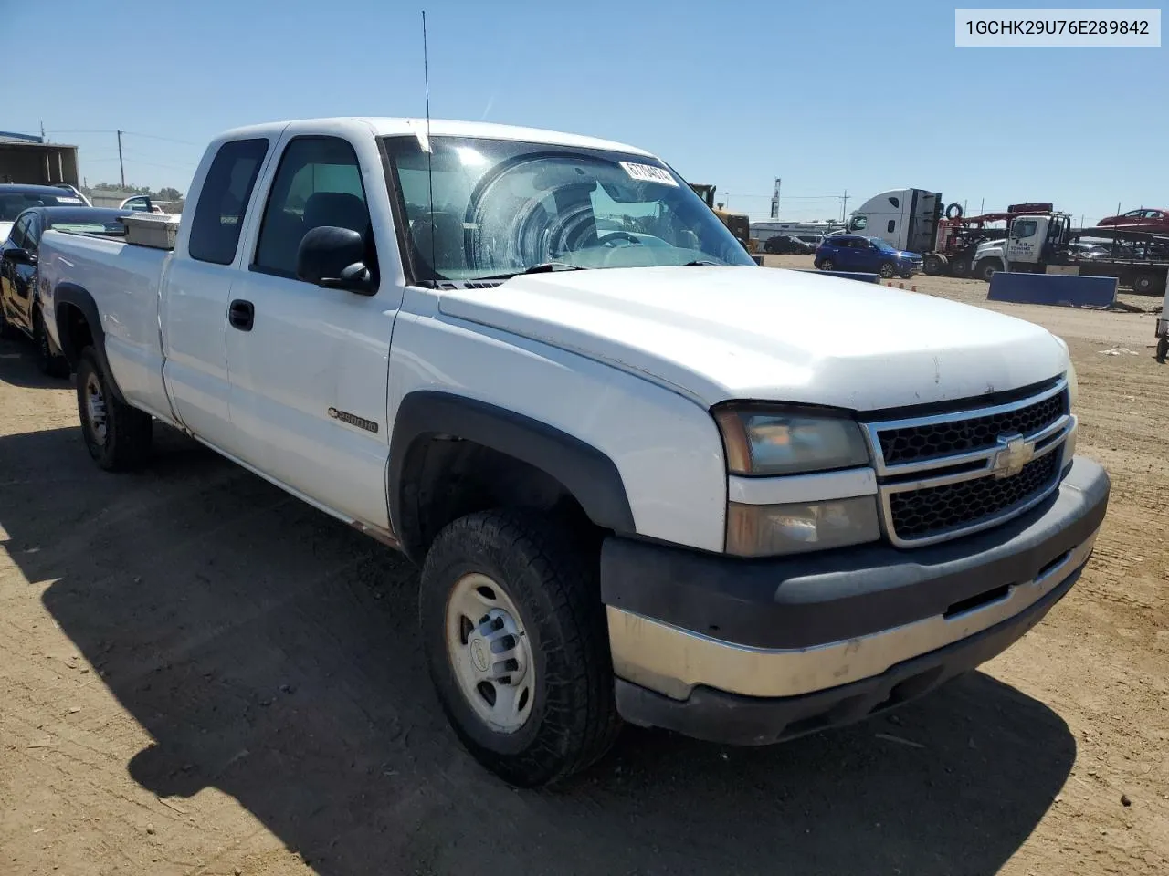 2006 Chevrolet Silverado K2500 Heavy Duty VIN: 1GCHK29U76E289842 Lot: 67794874