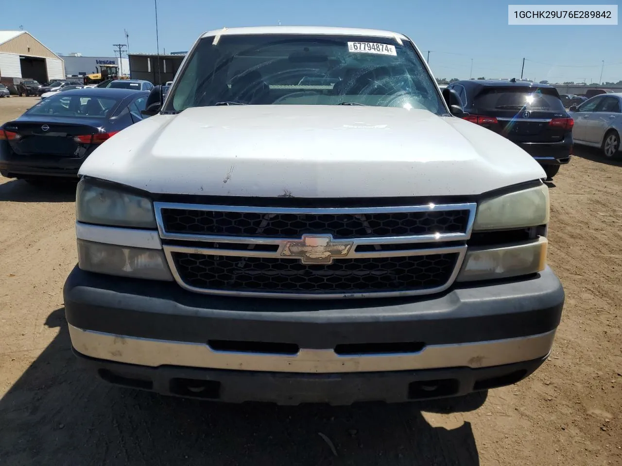 2006 Chevrolet Silverado K2500 Heavy Duty VIN: 1GCHK29U76E289842 Lot: 67794874