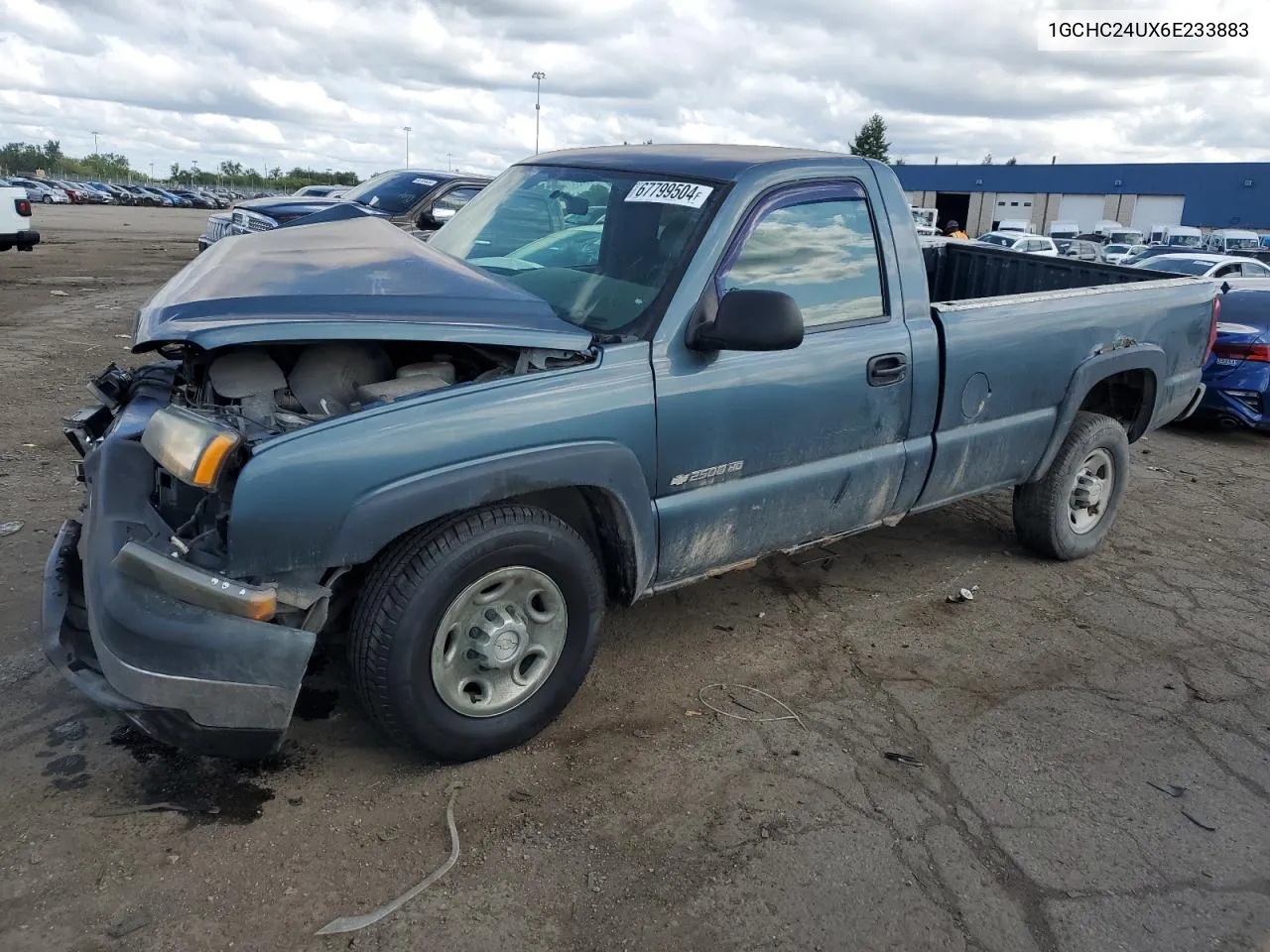 2006 Chevrolet Silverado C2500 Heavy Duty VIN: 1GCHC24UX6E233883 Lot: 67799504