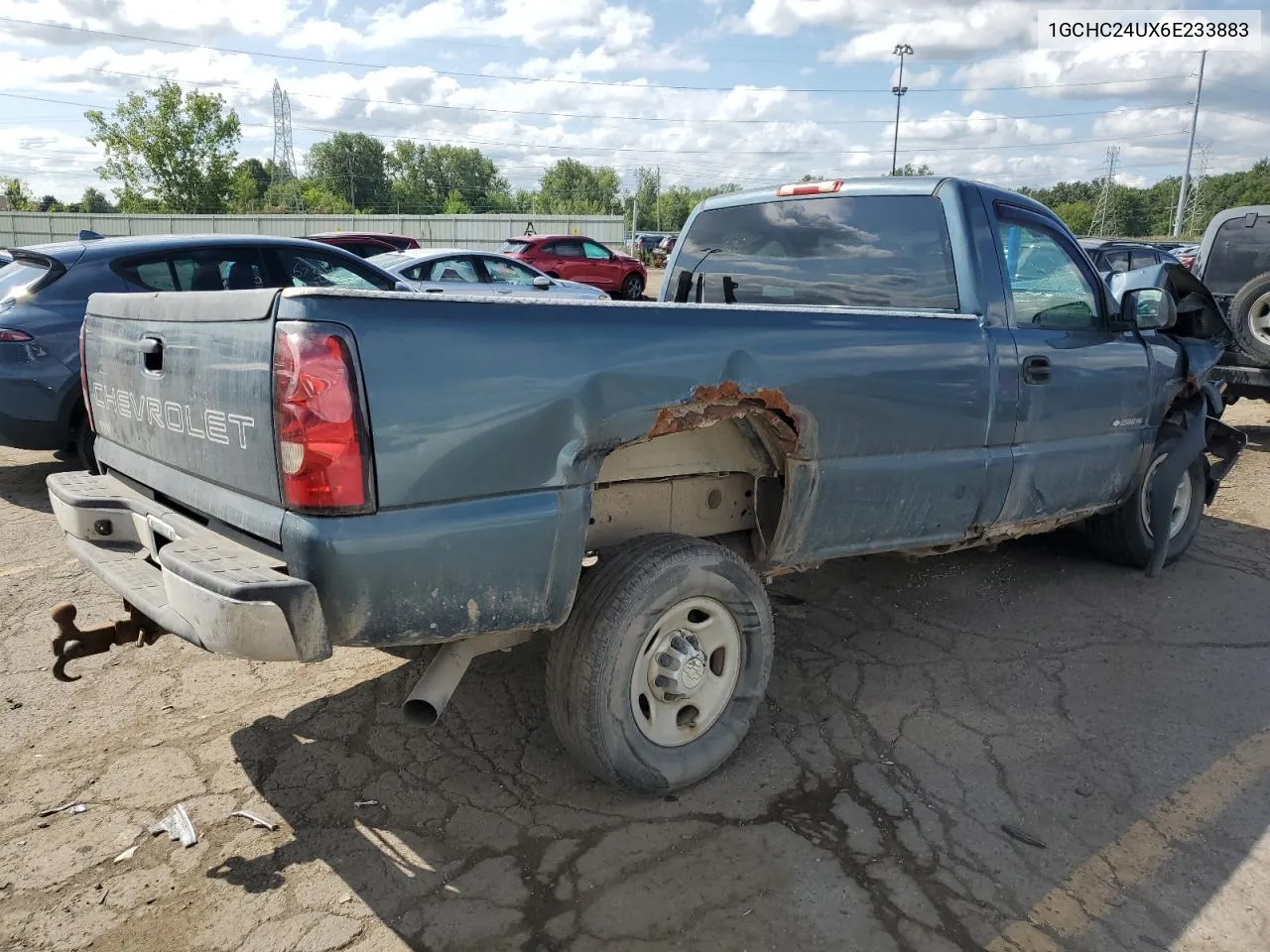 2006 Chevrolet Silverado C2500 Heavy Duty VIN: 1GCHC24UX6E233883 Lot: 67799504