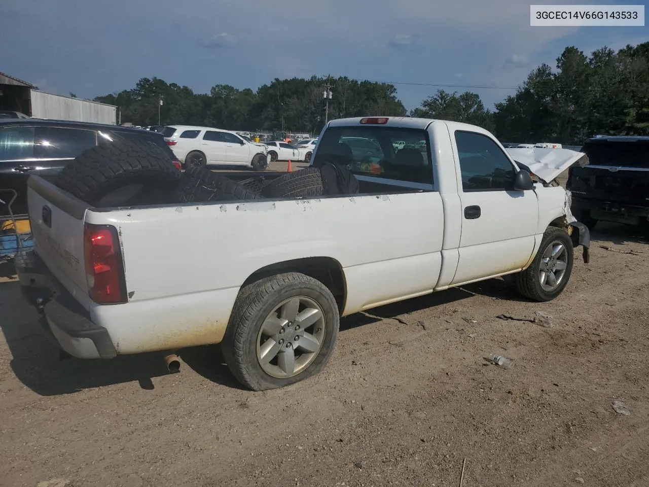 2006 Chevrolet Silverado C1500 VIN: 3GCEC14V66G143533 Lot: 67863404