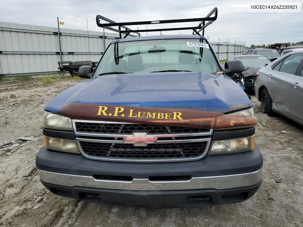 2006 Chevrolet Silverado C1500 VIN: 1GCEC14X26Z235921 Lot: 67978524