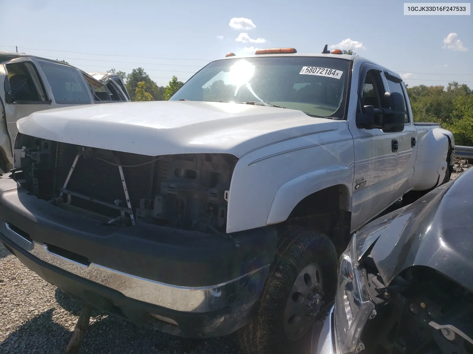 2006 Chevrolet Silverado K3500 VIN: 1GCJK33D16F247533 Lot: 68072184