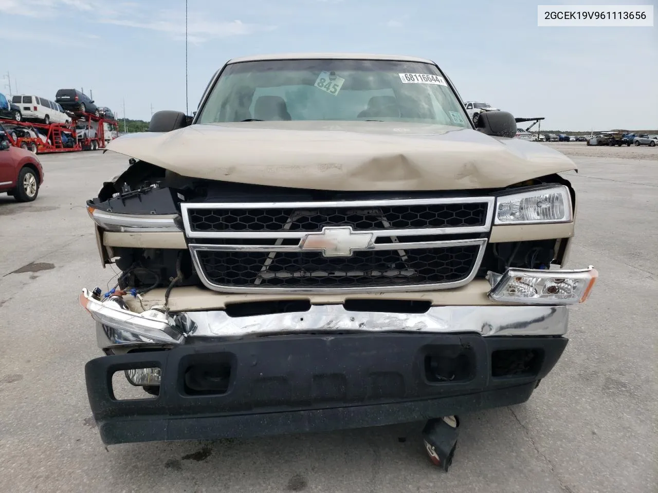 2006 Chevrolet Silverado K1500 VIN: 2GCEK19V961113656 Lot: 68116644