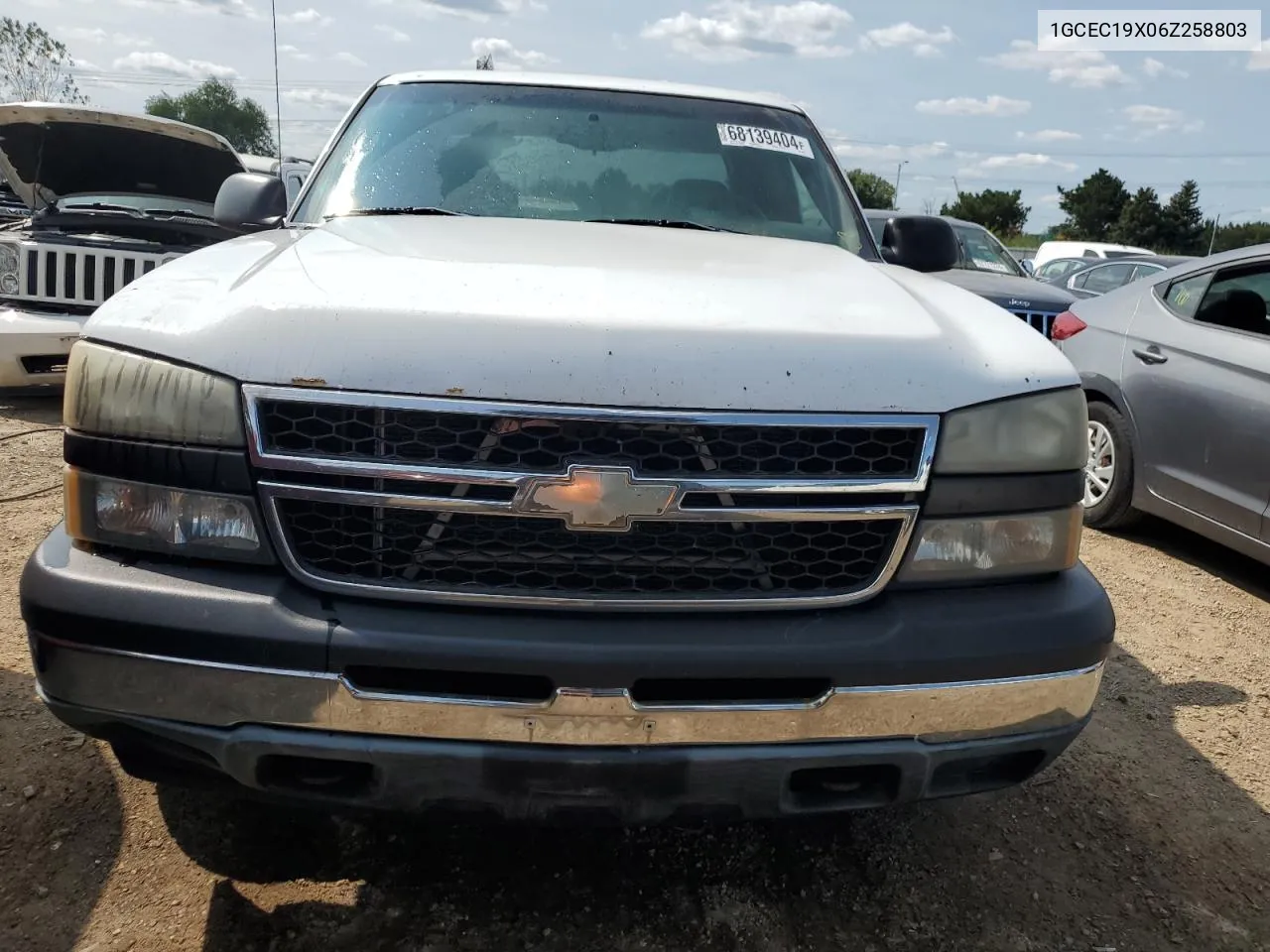 2006 Chevrolet Silverado C1500 VIN: 1GCEC19X06Z258803 Lot: 68139404