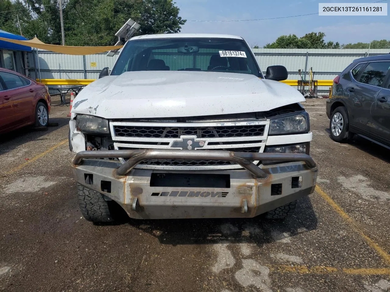 2006 Chevrolet Silverado K1500 VIN: 2GCEK13T261161281 Lot: 68161374