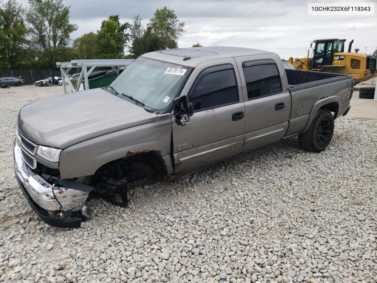 2006 Chevrolet Silverado K2500 Heavy Duty VIN: 1GCHK232X6F118343 Lot: 68178174