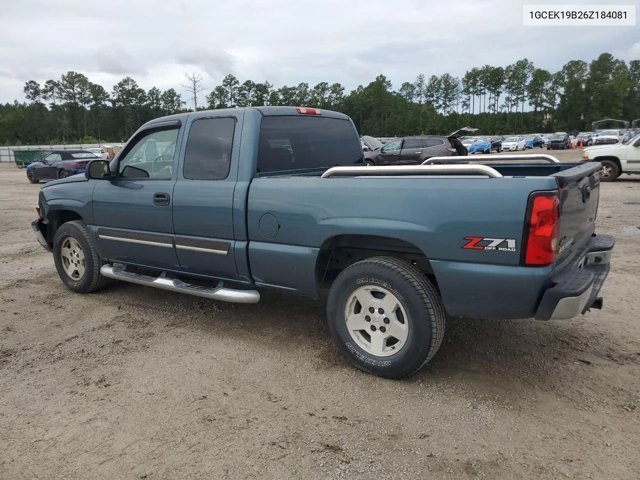 2006 Chevrolet Silverado K1500 VIN: 1GCEK19B26Z184081 Lot: 68371704