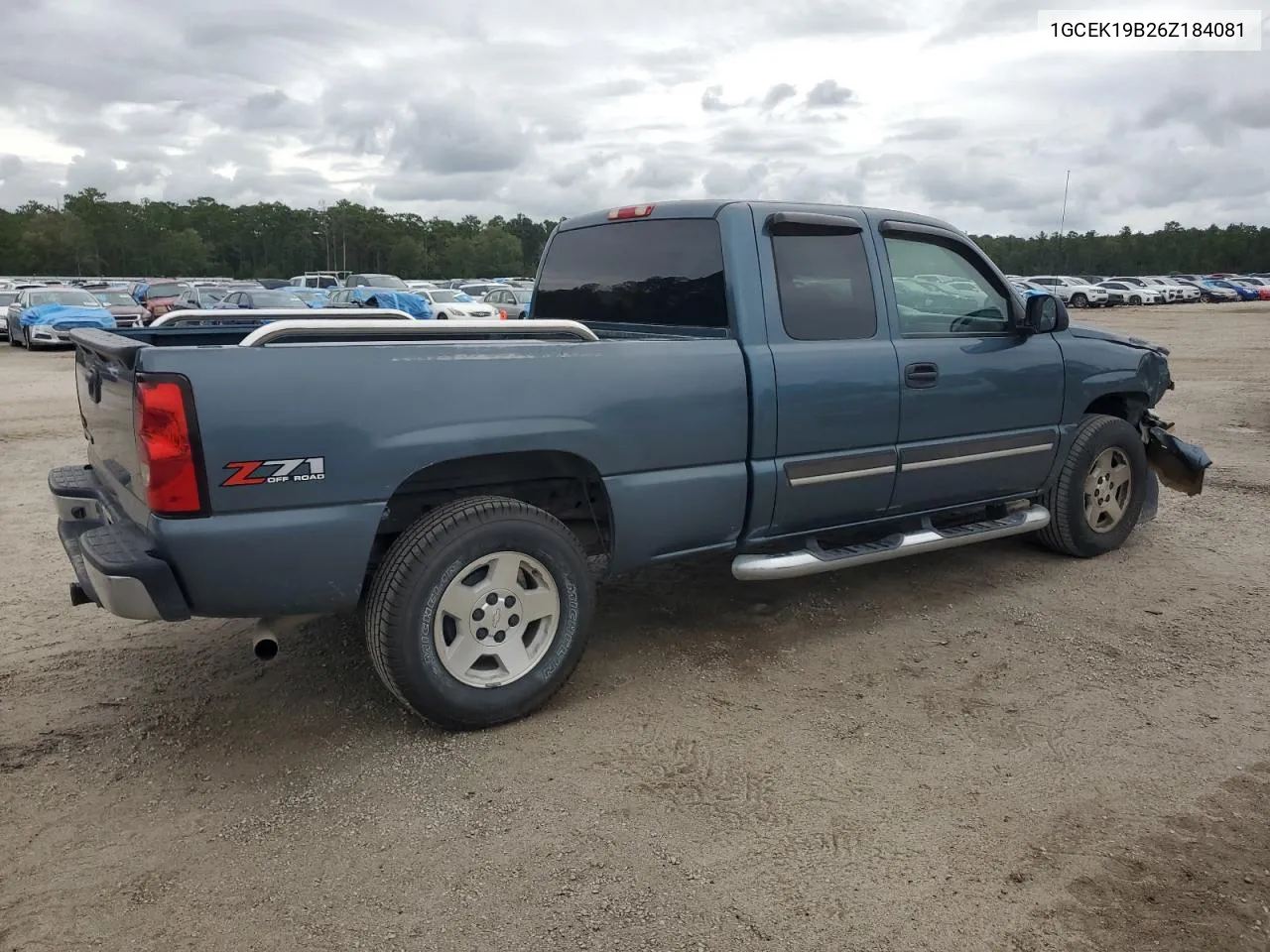 2006 Chevrolet Silverado K1500 VIN: 1GCEK19B26Z184081 Lot: 68371704