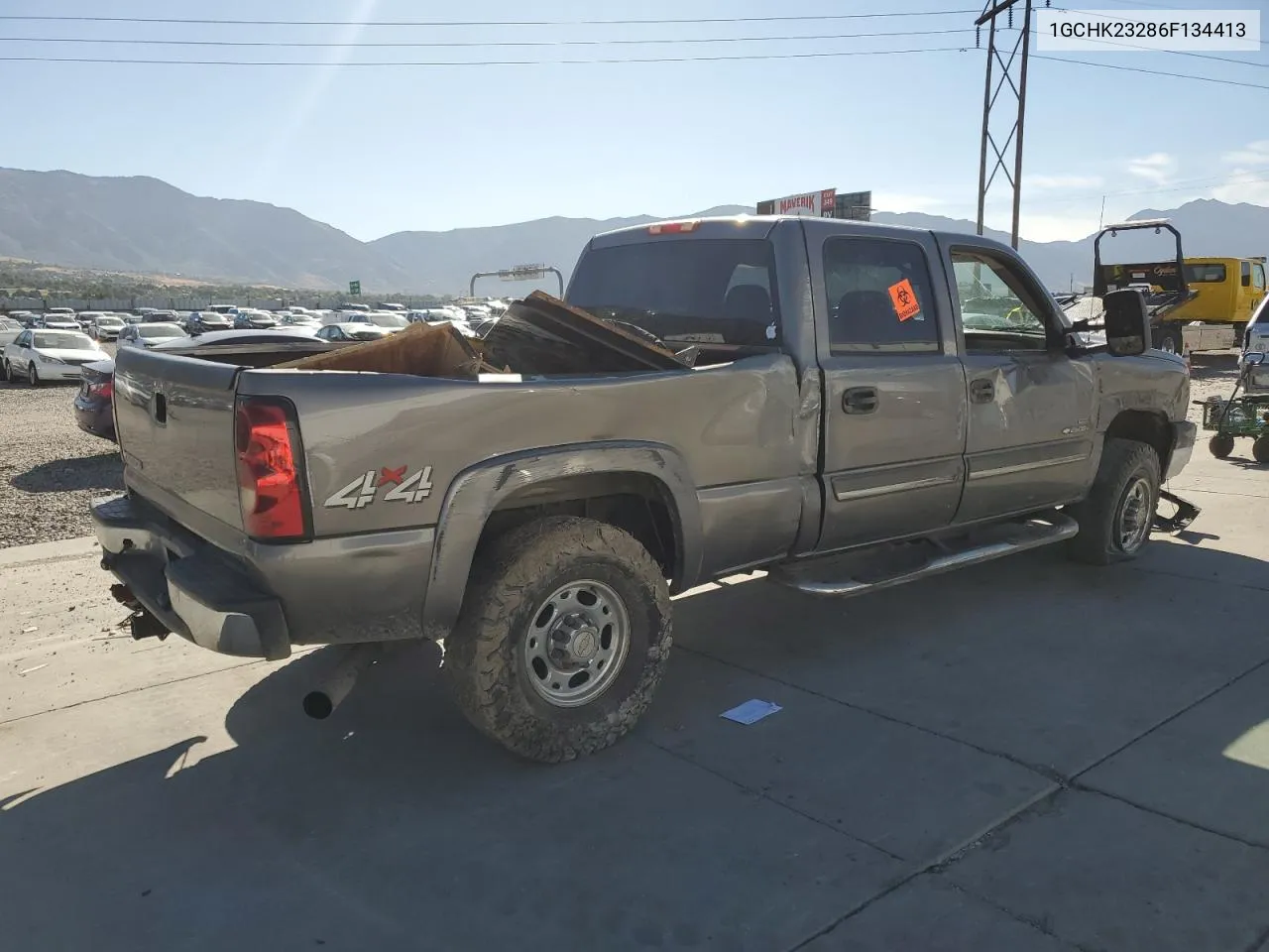 2006 Chevrolet Silverado K2500 Heavy Duty VIN: 1GCHK23286F134413 Lot: 68379834