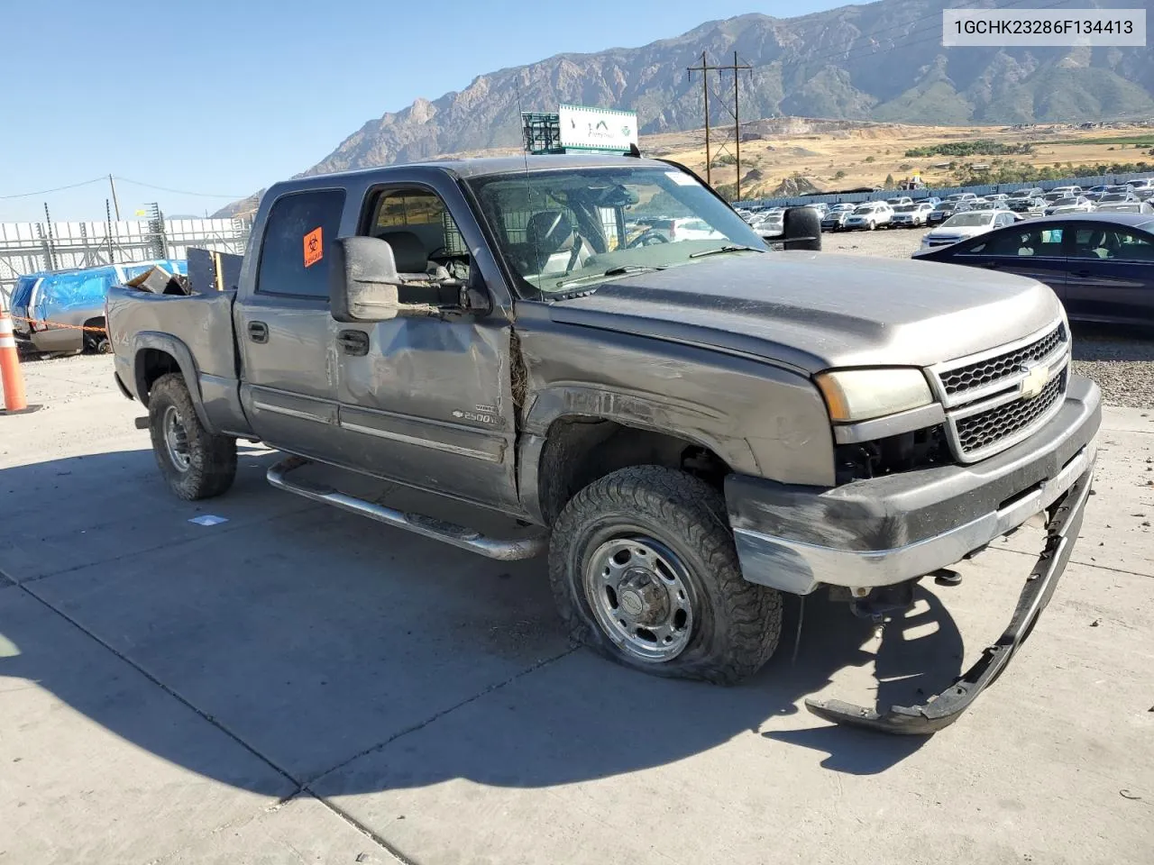 2006 Chevrolet Silverado K2500 Heavy Duty VIN: 1GCHK23286F134413 Lot: 68379834