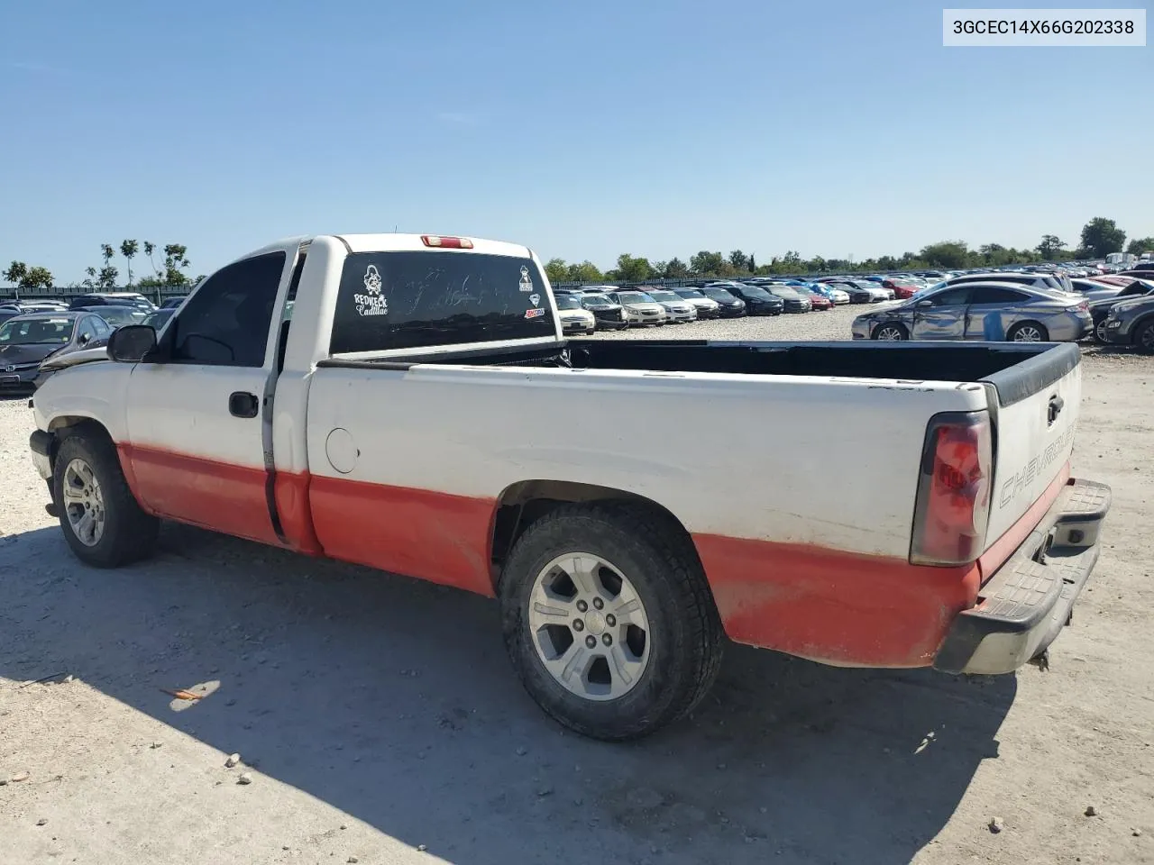 2006 Chevrolet Silverado C1500 VIN: 3GCEC14X66G202338 Lot: 68675254