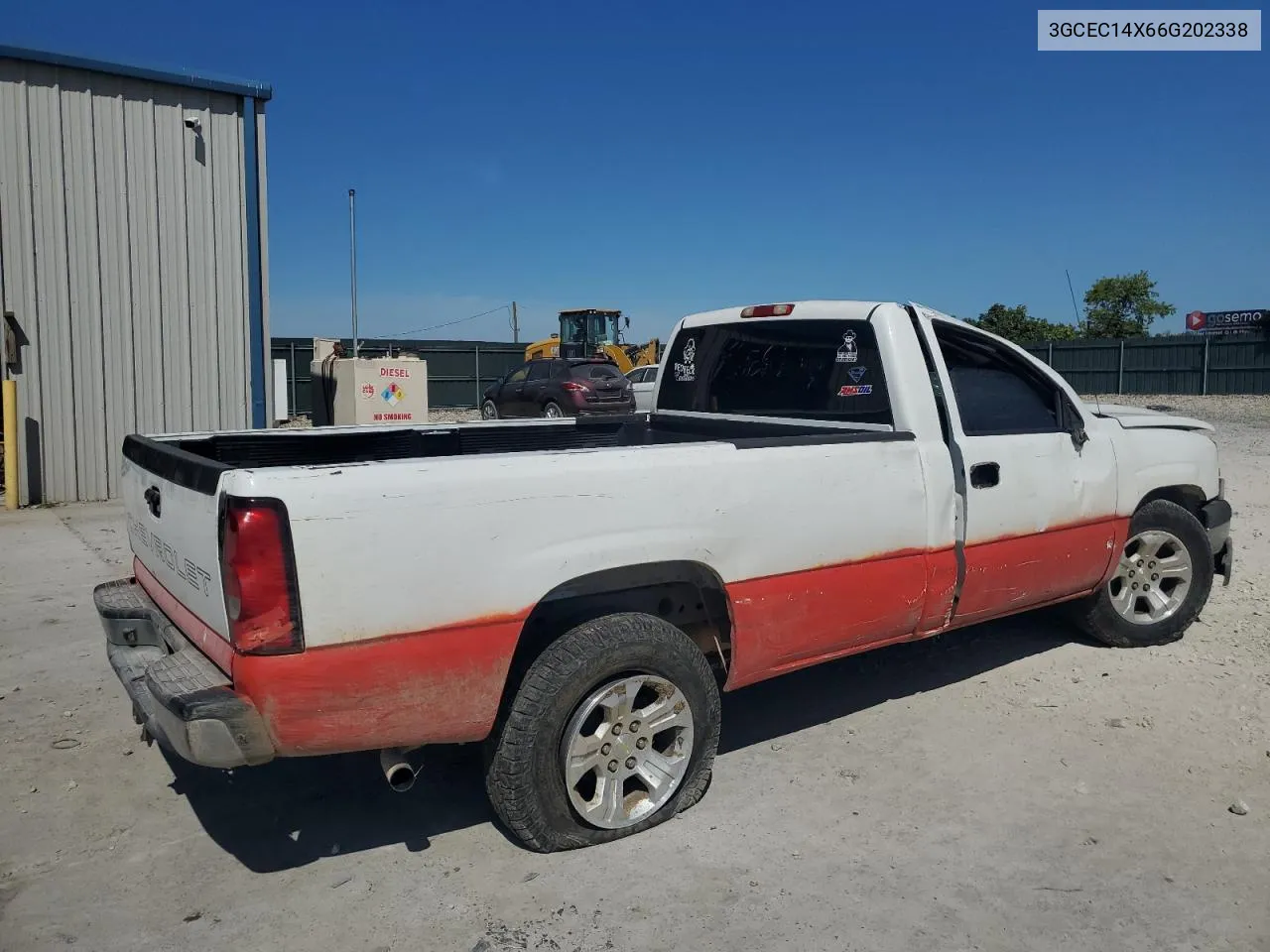 2006 Chevrolet Silverado C1500 VIN: 3GCEC14X66G202338 Lot: 68675254