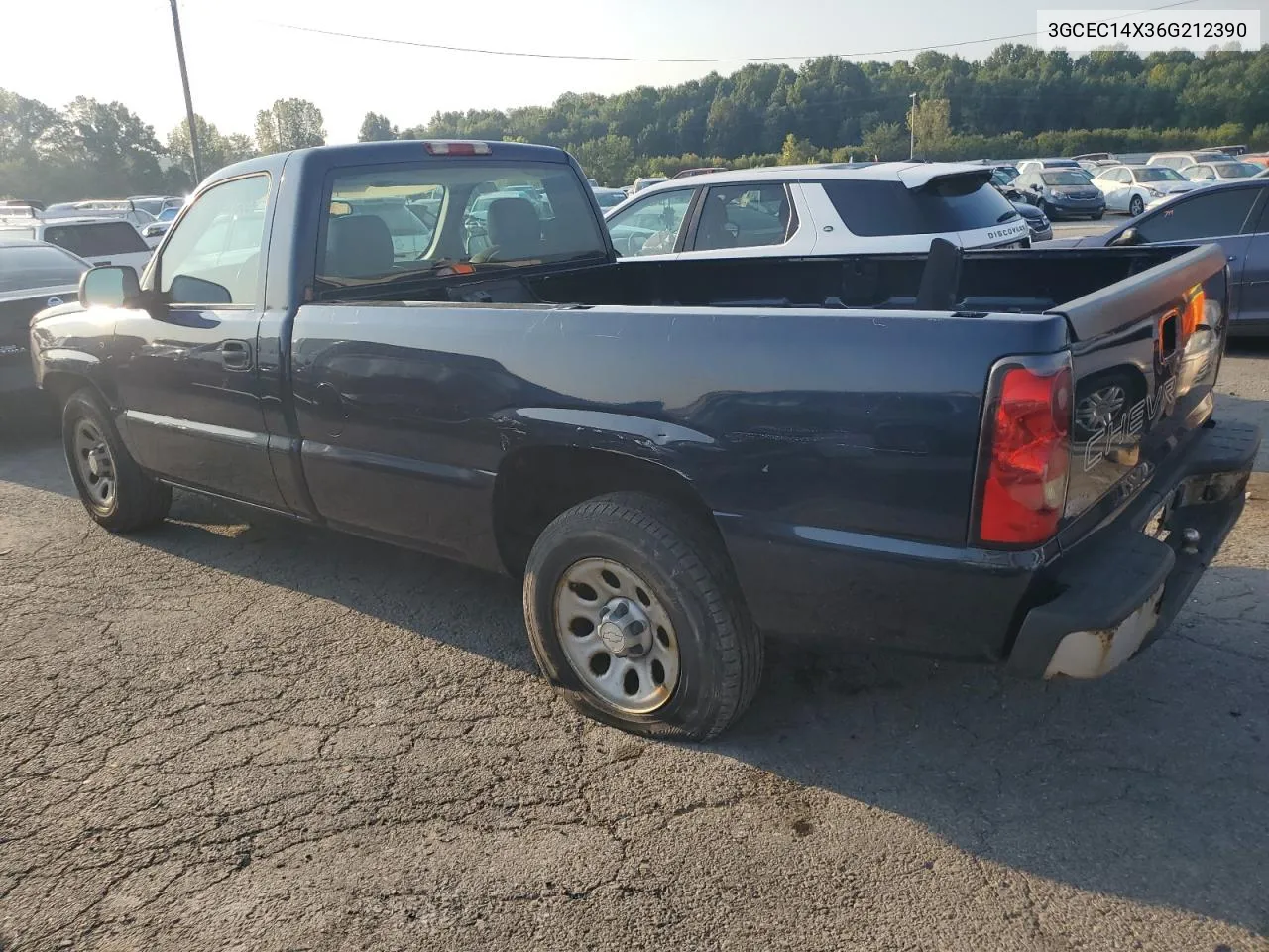 2006 Chevrolet Silverado C1500 VIN: 3GCEC14X36G212390 Lot: 68678994