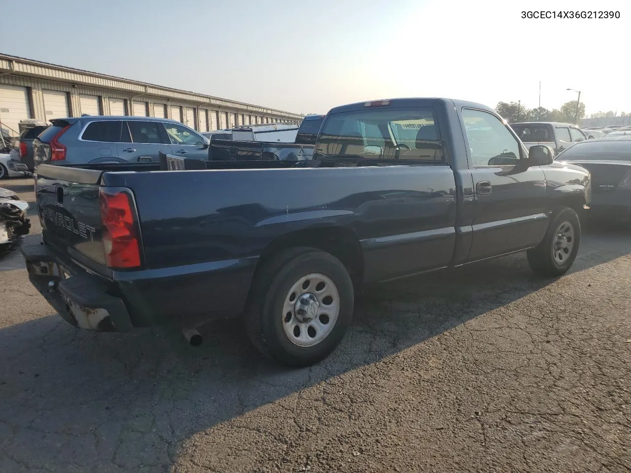 2006 Chevrolet Silverado C1500 VIN: 3GCEC14X36G212390 Lot: 68678994